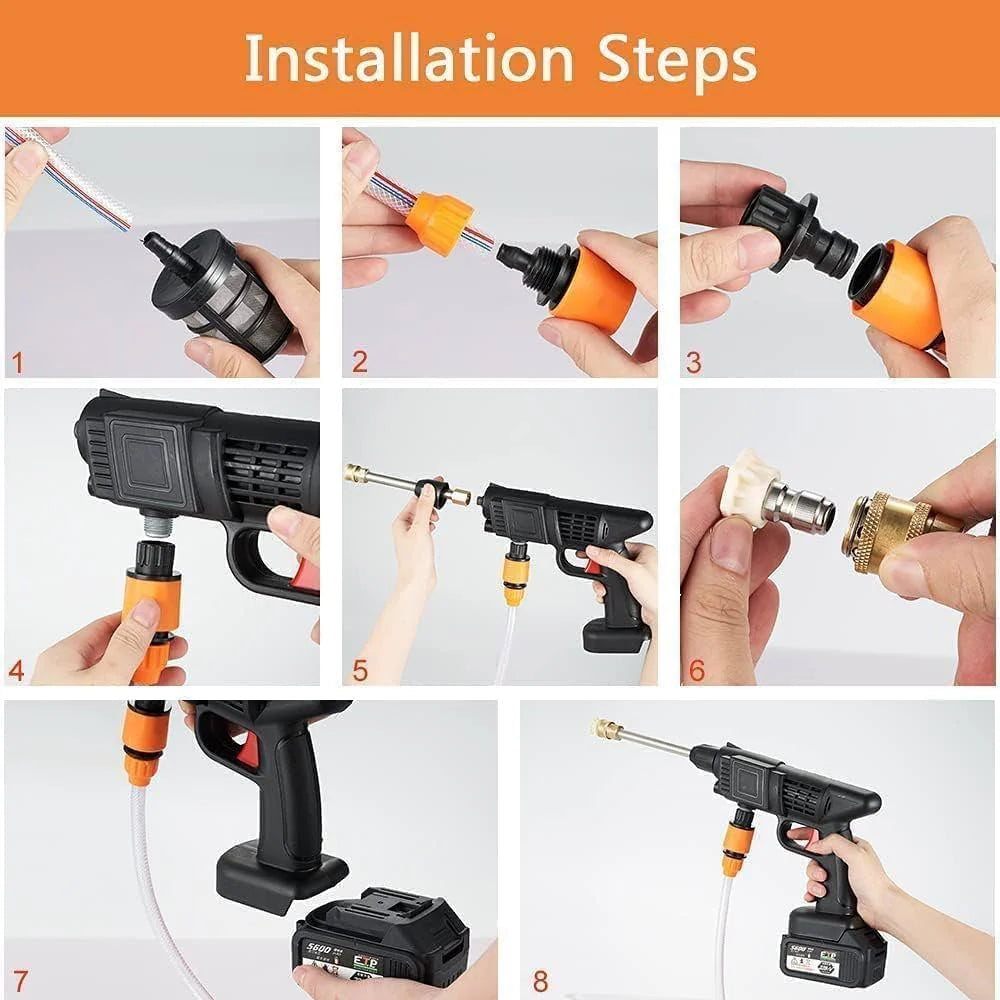 High-Pressure Car Washer