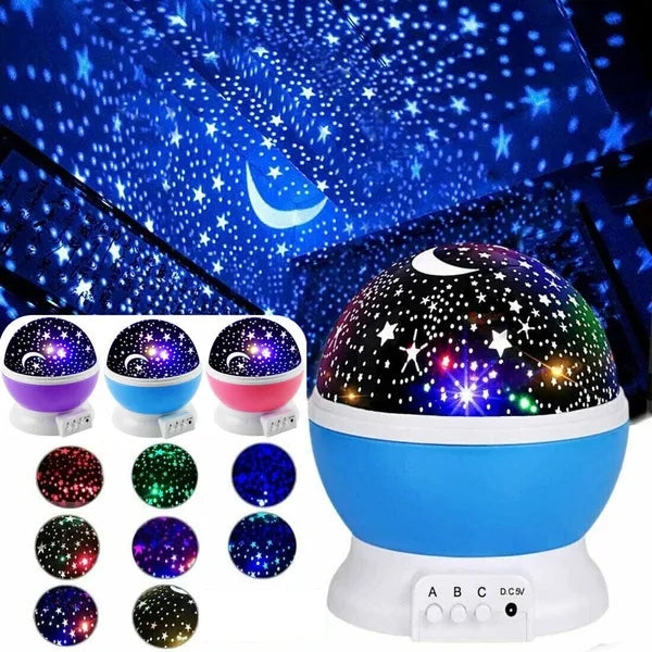 Star Master Rotating Dream Projection Lamp