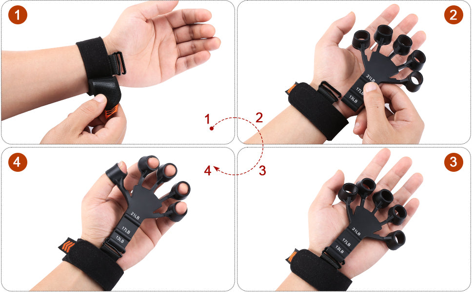 Adjustable Hand Grip Strengthener